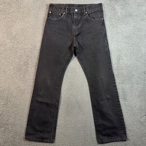 Levis Jeans Mens 31x32 Black 517 Bootcut Denim Cowboy Western
